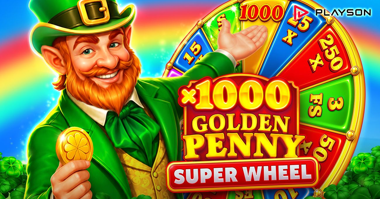 Playson reveals rewarding twist in Golden Penny x1000: Super Wheel