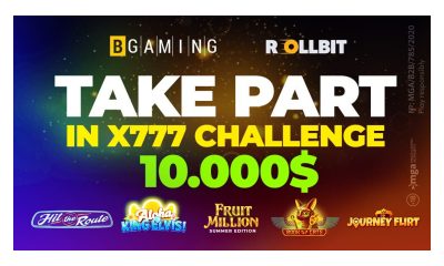 bgaming-&-rollbit-launch-summer-x777-special-challenge-for-crypto-players