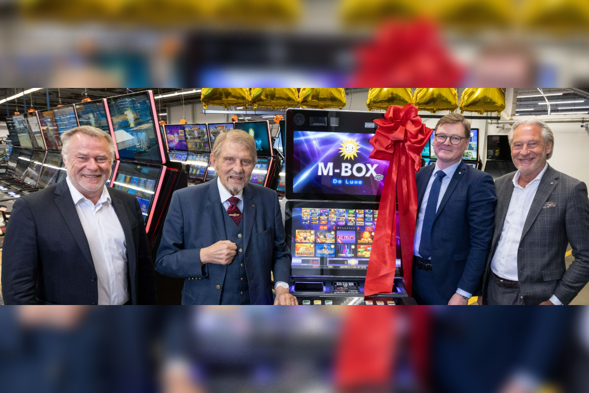 gauselmann:-the-111,111th-m-box-rolls-off-the-production-line,-and-employee-donation-is-raised-to-111,111-euros