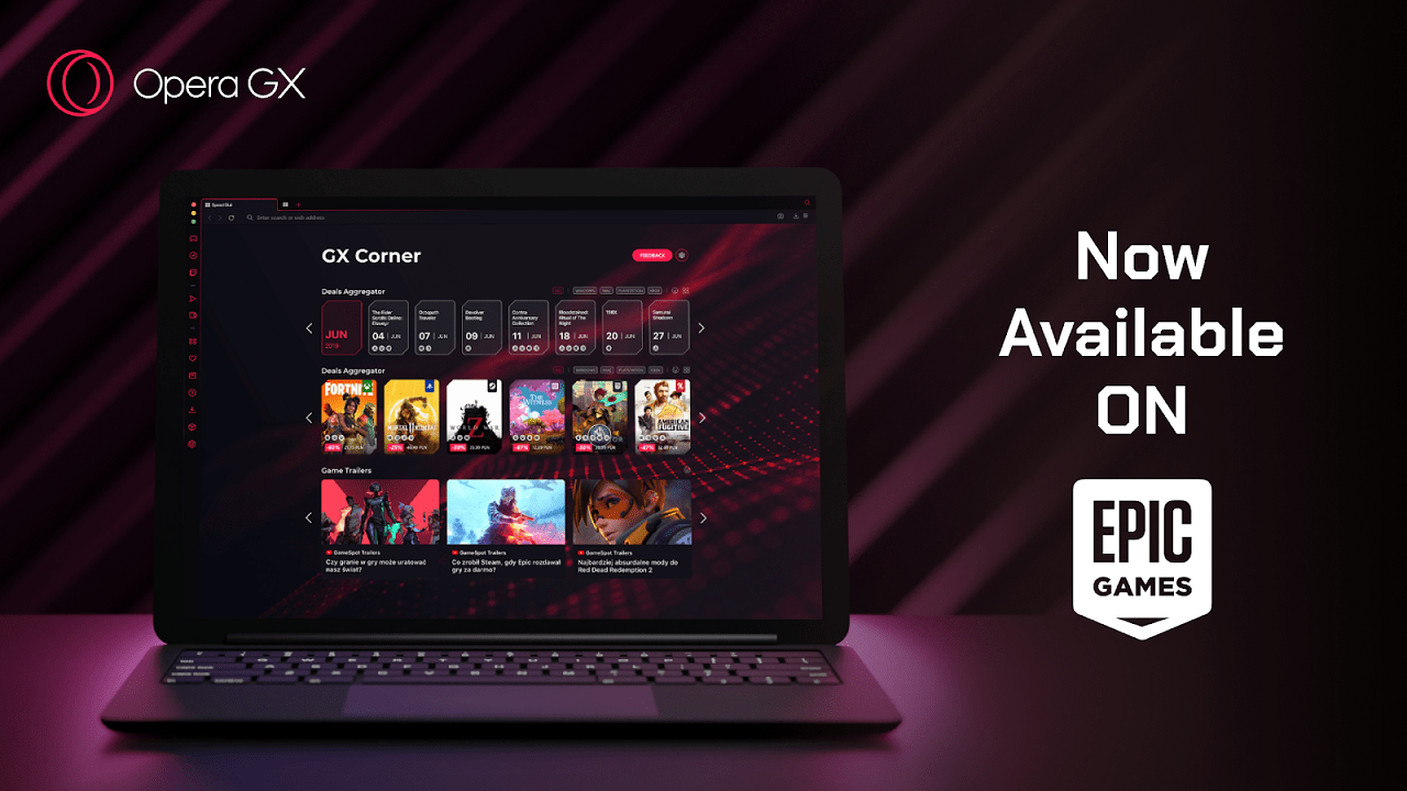 opera-gx-–-the-world’s-only-browser-for-gamers-–-debuts-on-the-epic-games-store