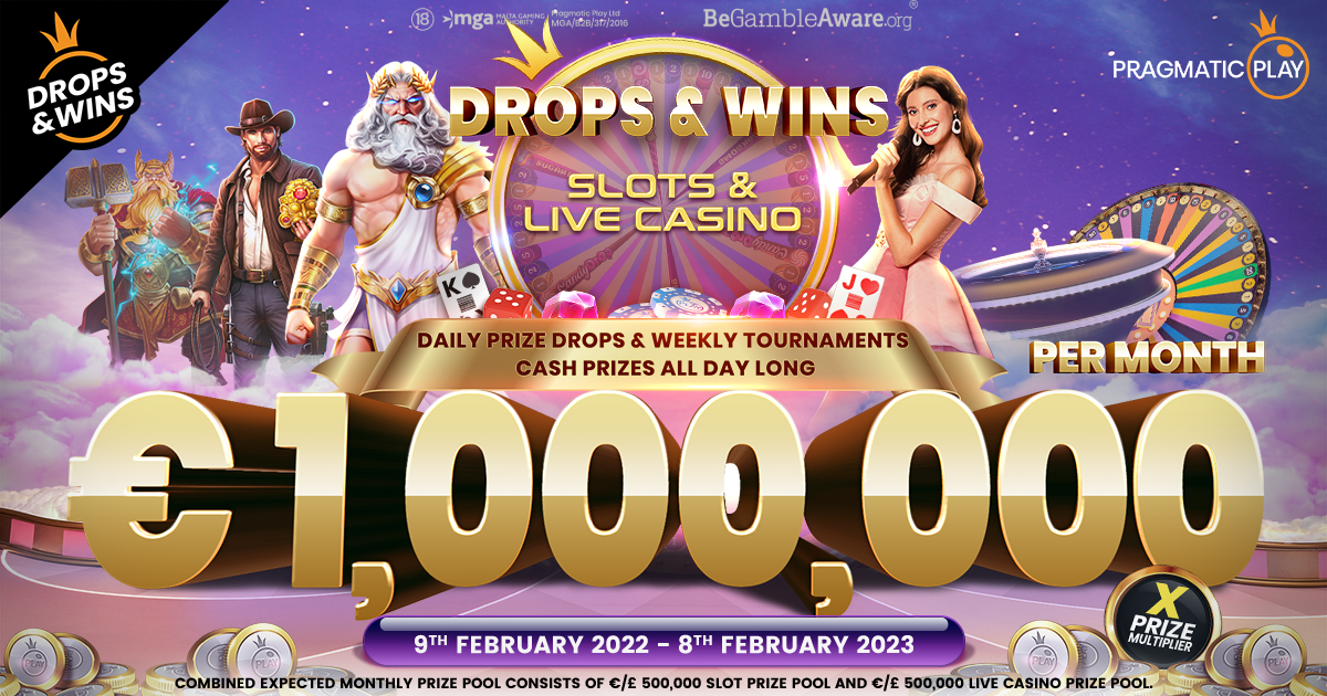 drops-and-wins-–-pragmatic-play-continue-with-mega-monthly-giveaway-of-e1,000,000