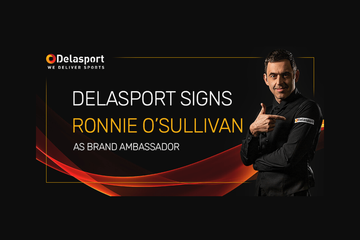 delasport-signs-brand-ambassador-partnership-with-snooker-legend,-ronnie-o’-sullivan