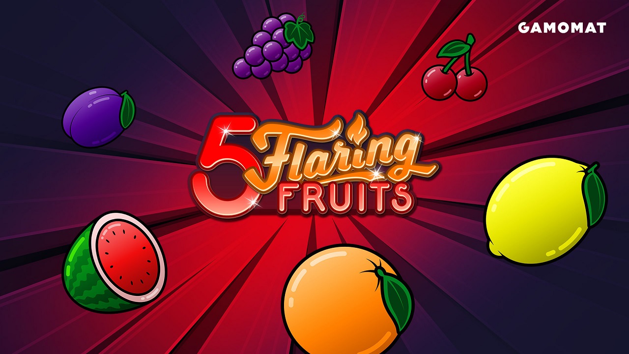 gamomat’s-5-flaring-fruits-bursts-onto-the-scene