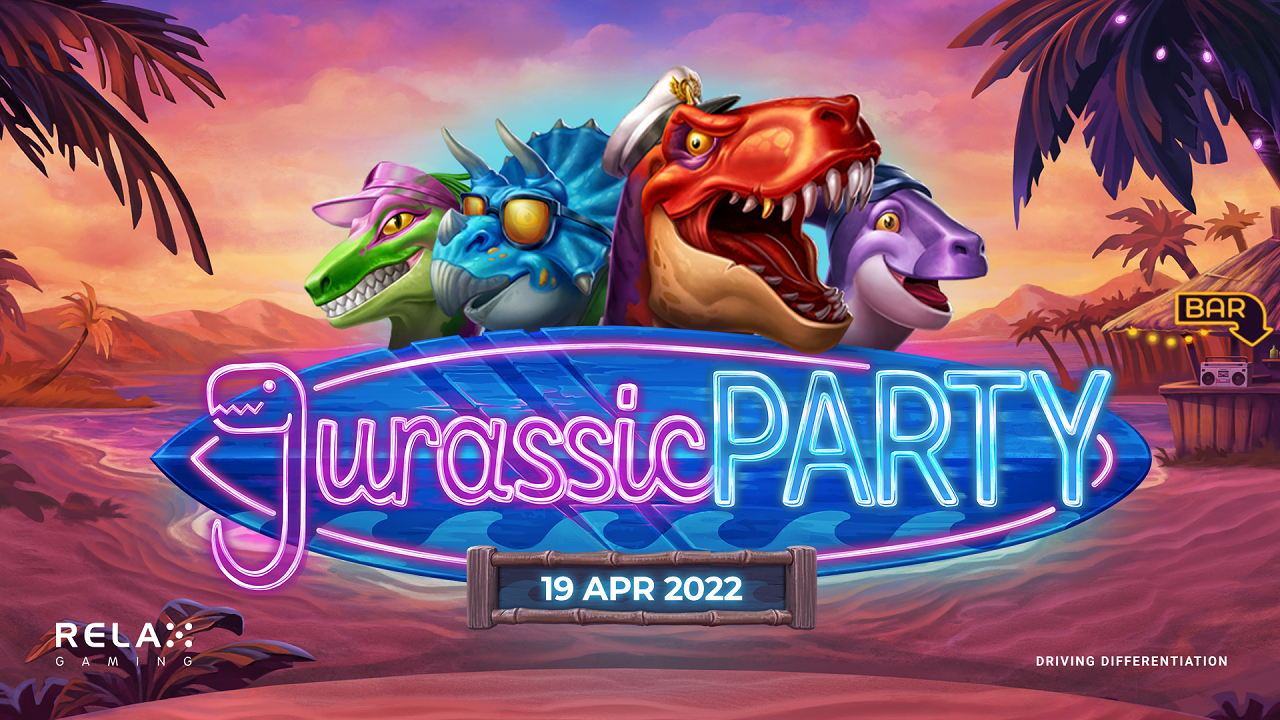 prepare-for-a-blast-from-the-past-in-relax-gaming’s-prehistoric-hit-jurassic-party