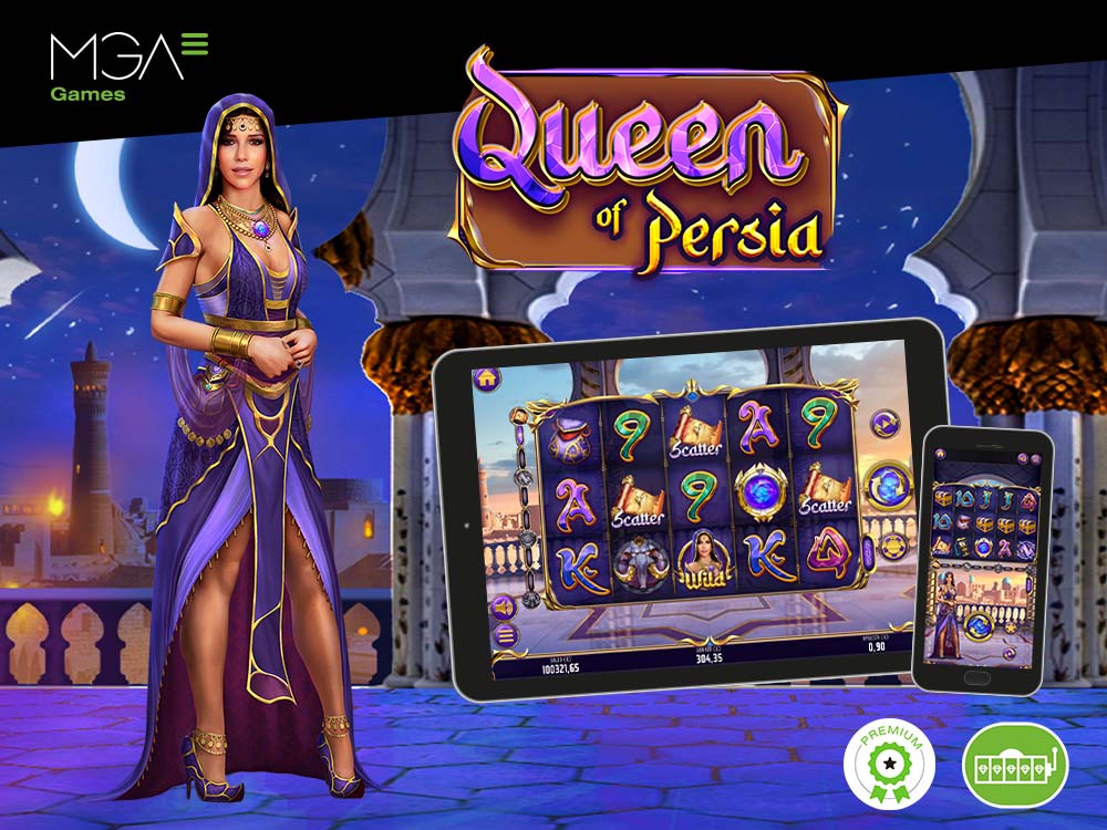 mga-games-launches-queen-of-persia,-the-new-casino-slot-game-for-the-international-market