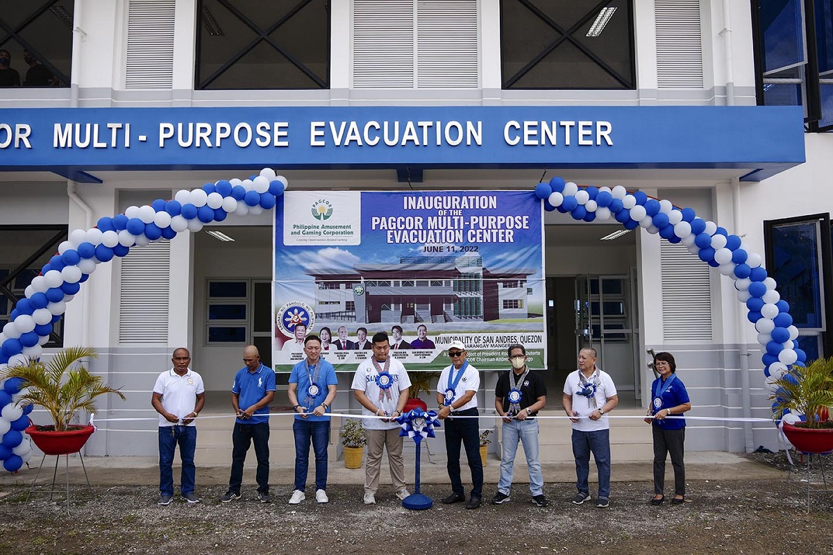 pagcor-inaugurates-two-storey-evacuation-facilities-in-aurora-and-quezon-province
