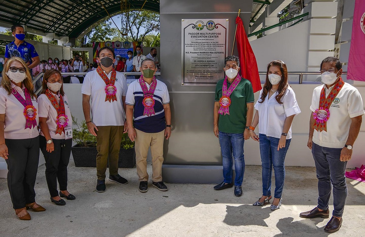 first-pagcor-funded-evacuation-facility-in-bulacan-inaugurated