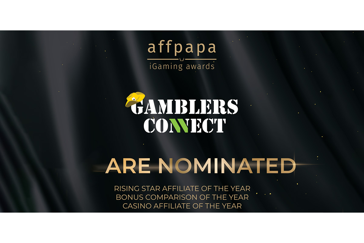 gamblers-connect-nominated-for-record-three-categories-at-the-upcoming-affpapa-igaming-awards-2022