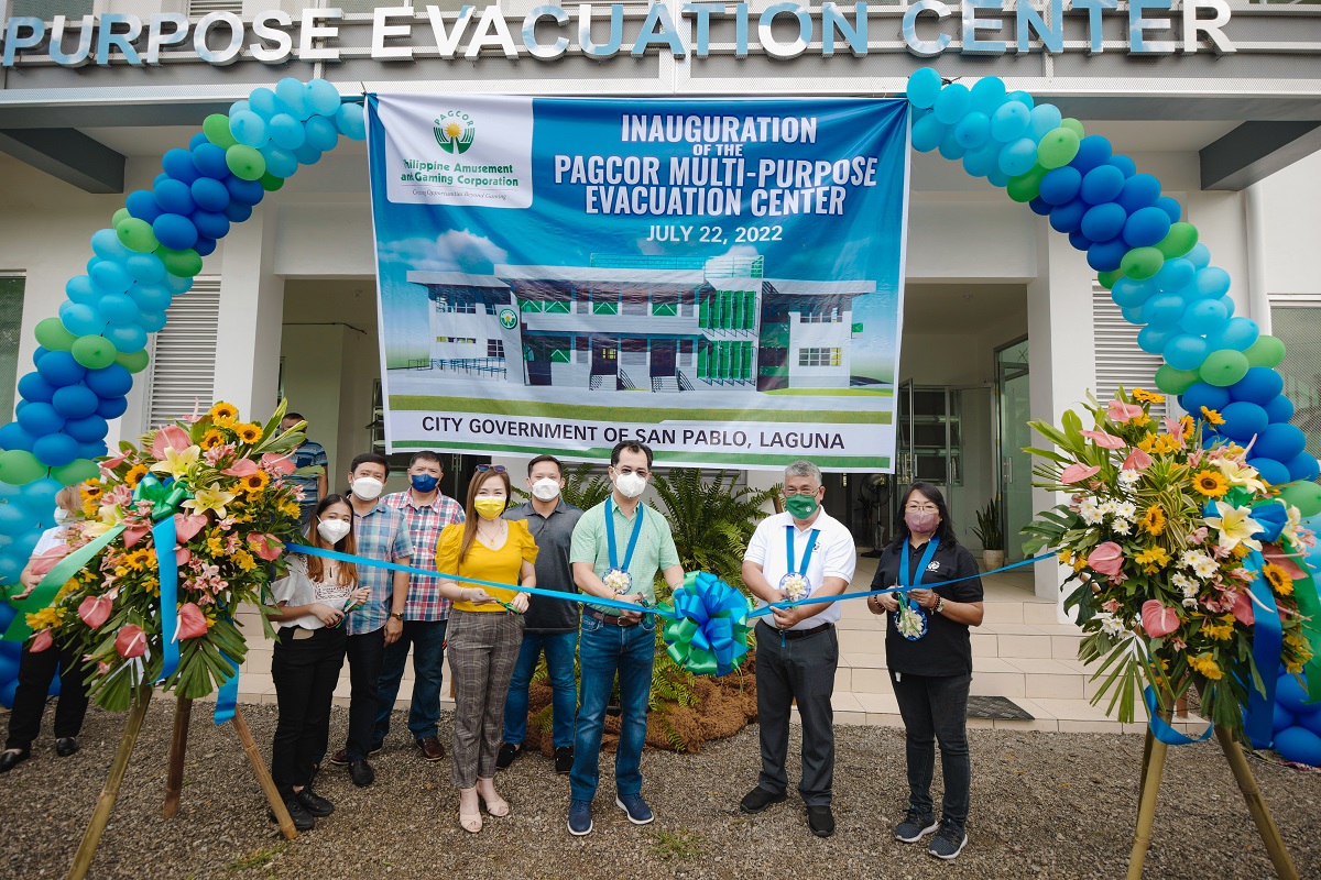 pagcor-formally-opens-first-permanent-evacuation-facility-in-laguna