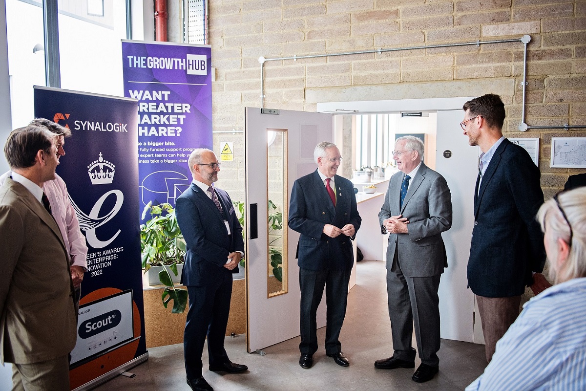 synalogik-receives-queen’s-award-for-innovation-from-hrh-the-duke-of-gloucester