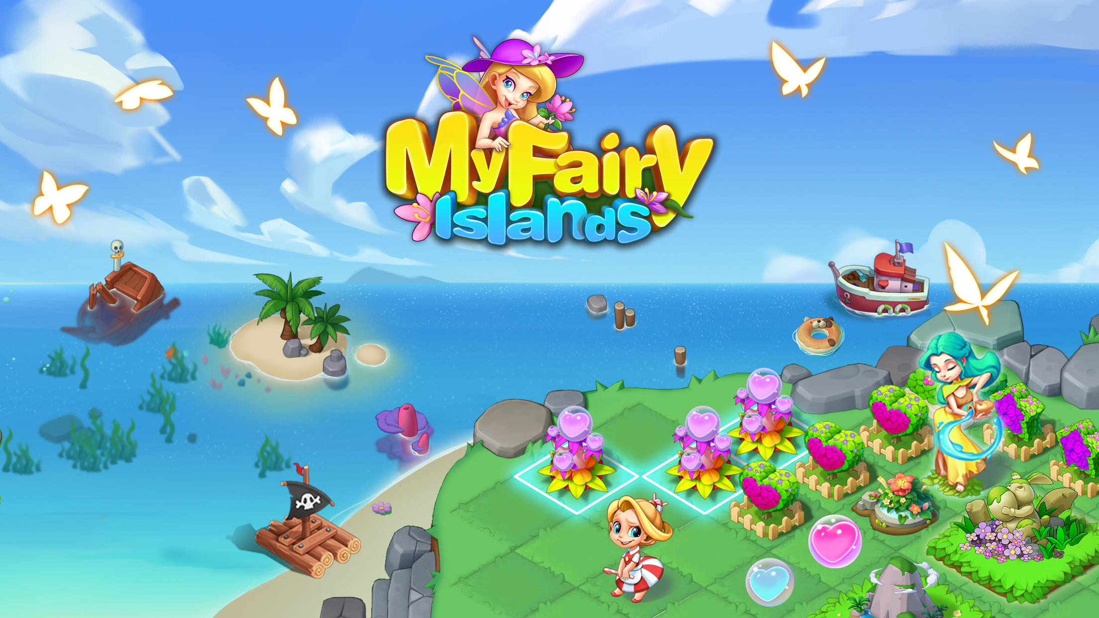 a-new-simulation-game-my-fairy-islands:-merge-animal-starts-open-beta-test-on-android