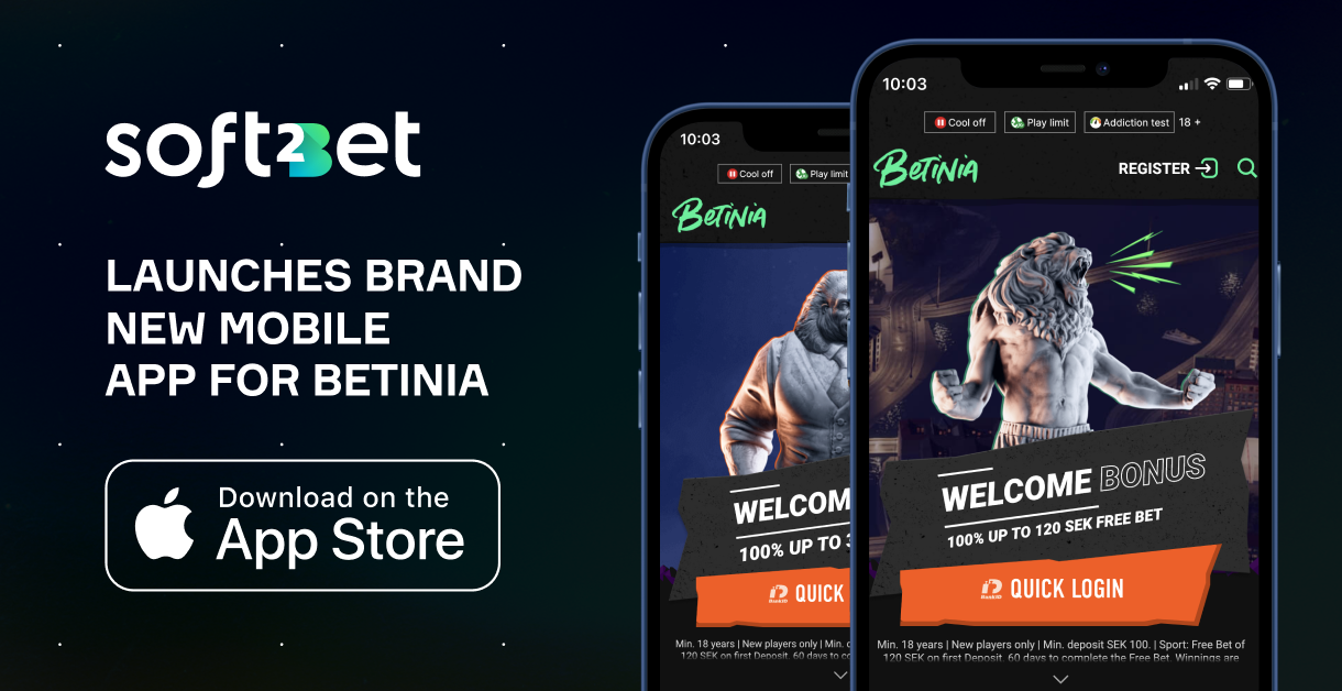 soft2bet-launches-a-new-mobile-app-for-swedish-brand,-betinia