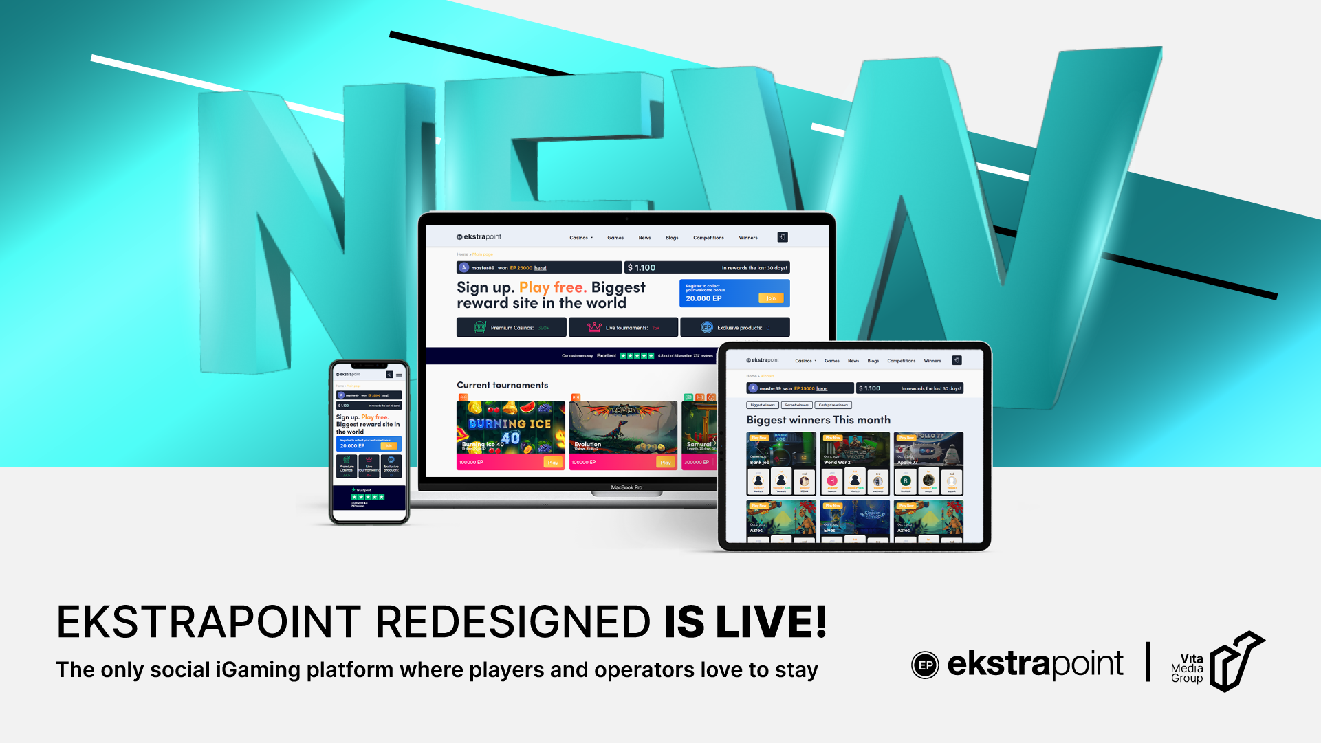 vita-media-group-launches-redesigned-ekstrapoint.com-to-expand-gaming-portfolio