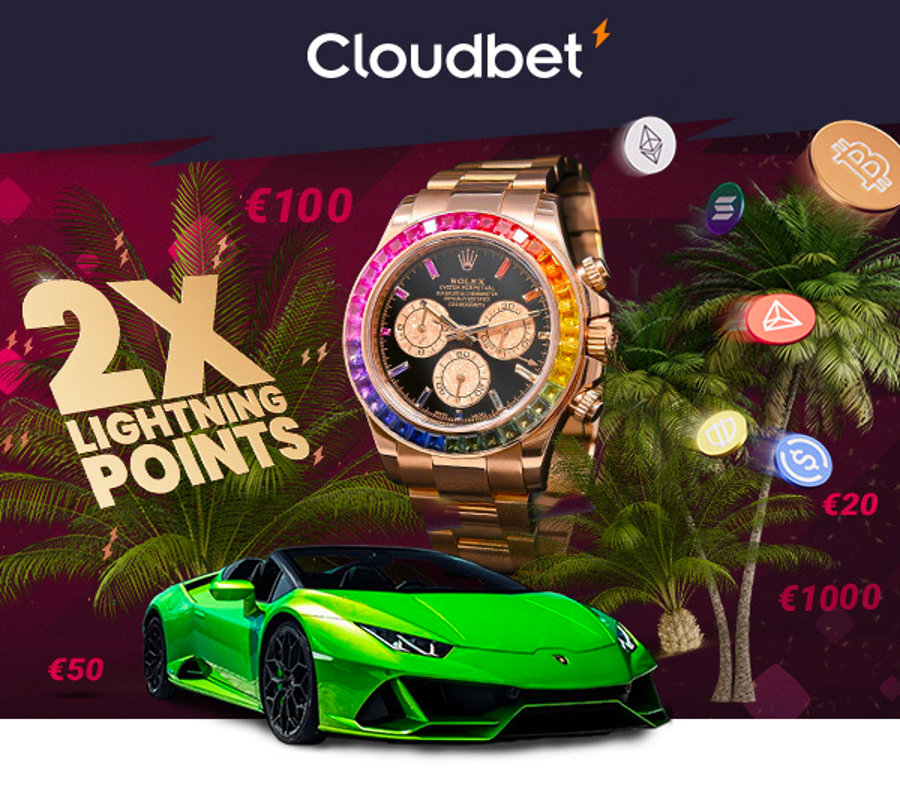 cloudbet-adds-lamborghini,-rolex,-and-maldives-villa-to-all-new-loyalty-program-marketplace