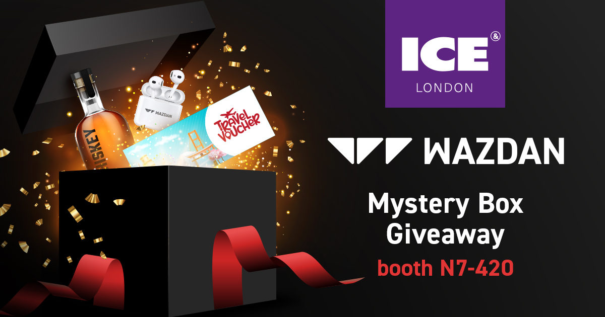 wazdan-set-to-return-to-ice-london-with-a-mystery-box-giveaway