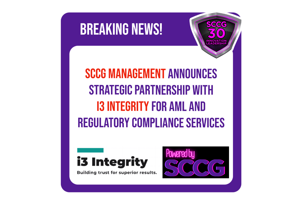 sccg-management-announces-strategic-partnership-with-i3-integrity-for-aml-and-regulatory-compliance-services