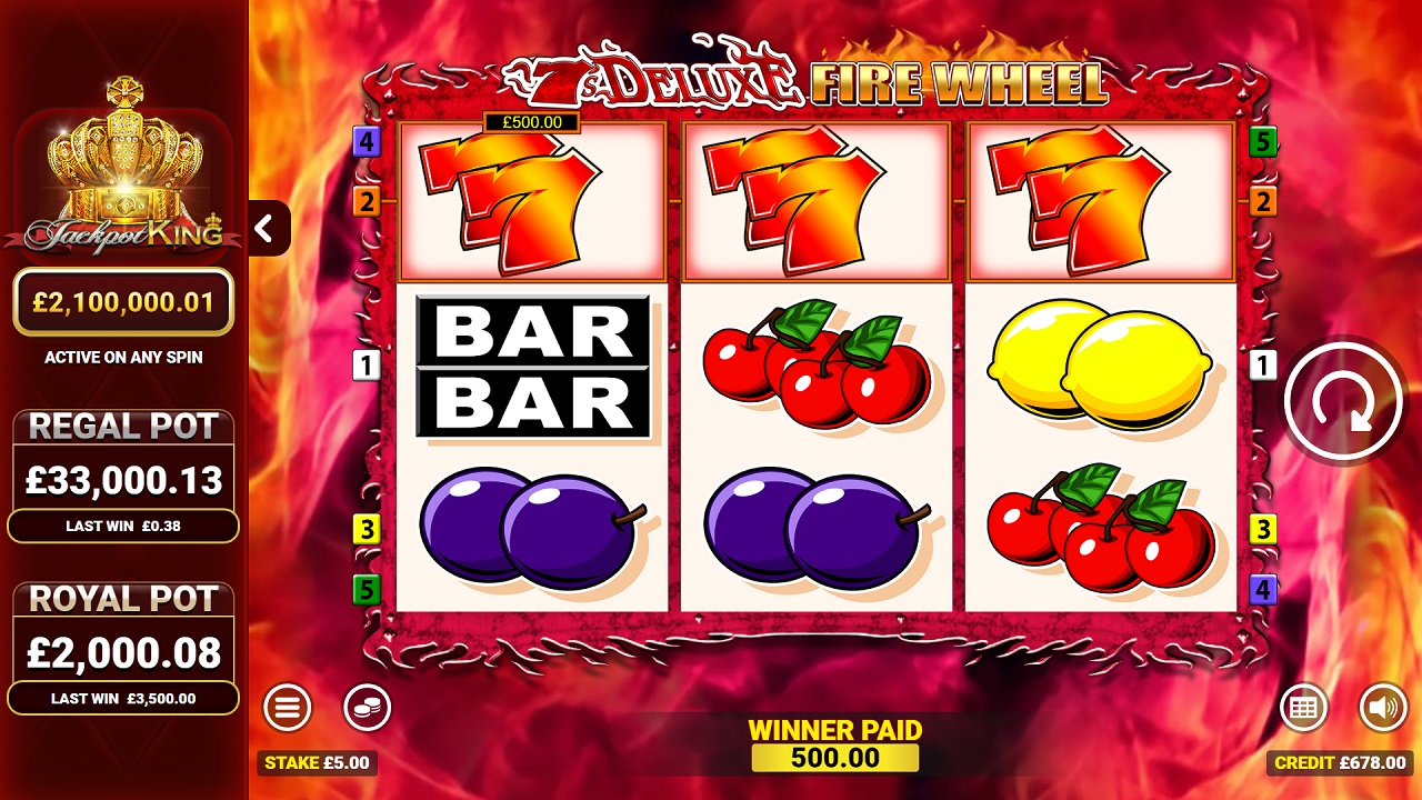 blueprint-gaming-lights-up-a-classic-in-7’s-deluxe-fire-wheel-jackpot-king