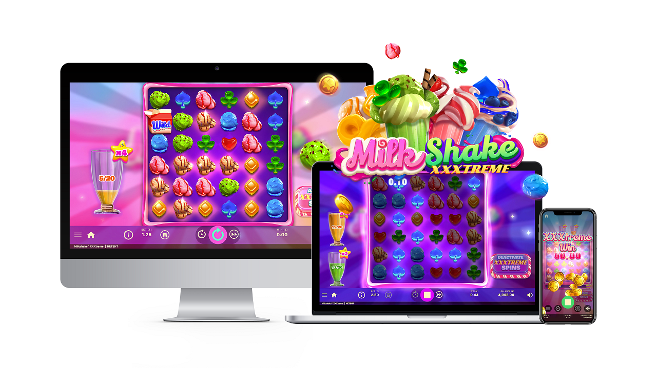 netent-serves-milkshake-xxxtreme-to-players-with-sweet-tooth