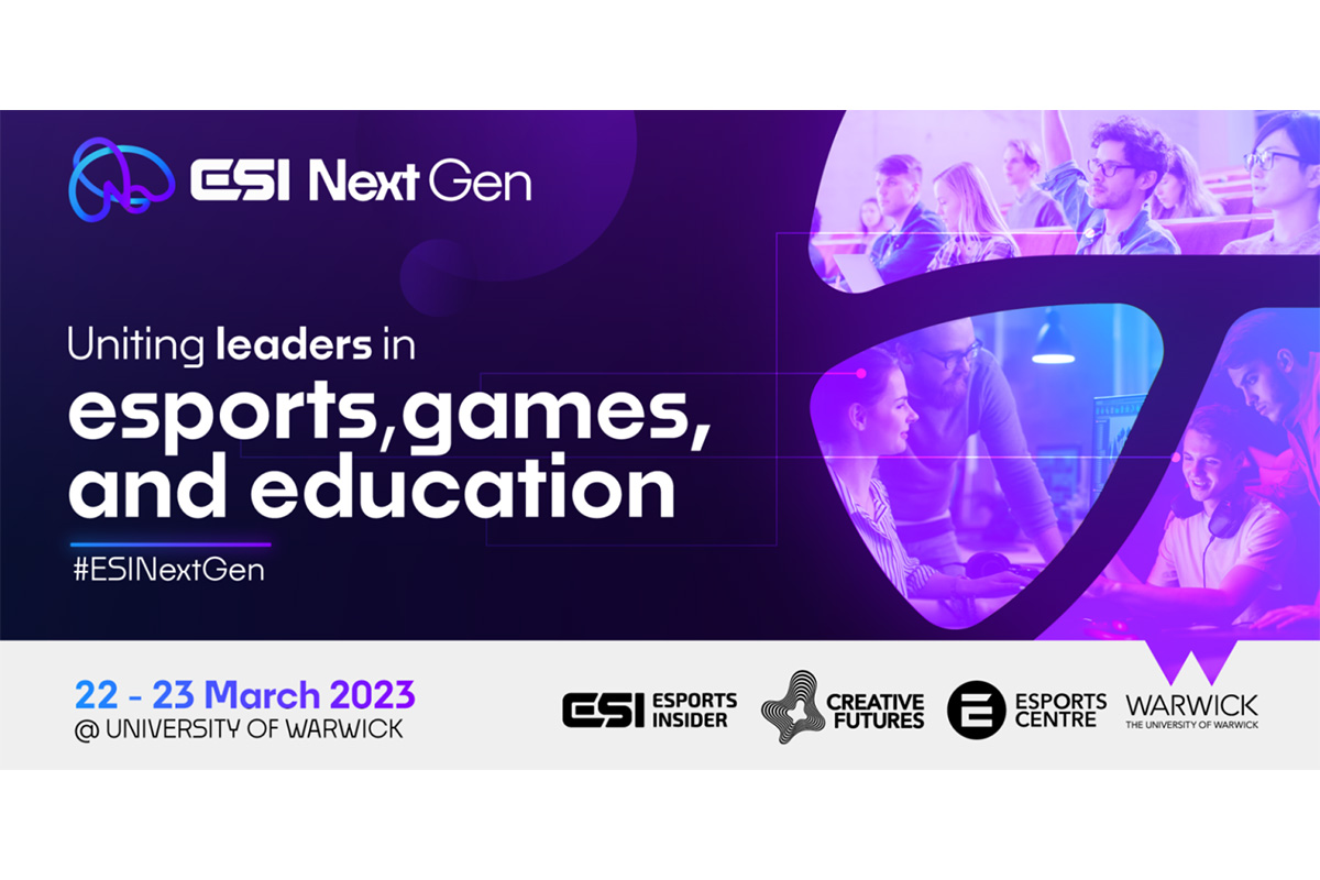 esports-insider-&-the-university-of-warwick-announce-the-agenda-for-esi-next-gen,-the-uk’s-first-conference-dedicated-to-esports-and-video-games-in-education