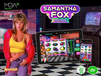 back-to-the-80s-with-samantha-fox-arcade,-the-new-slot-game-from-mga-games