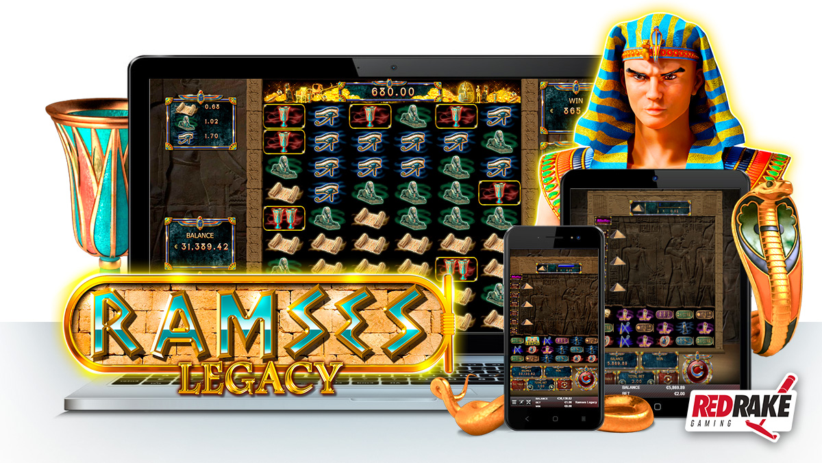 red-rake-gaming-goes-back-to-egypt-with-the-release-of-a-new-video-slot:-ramses-legacy