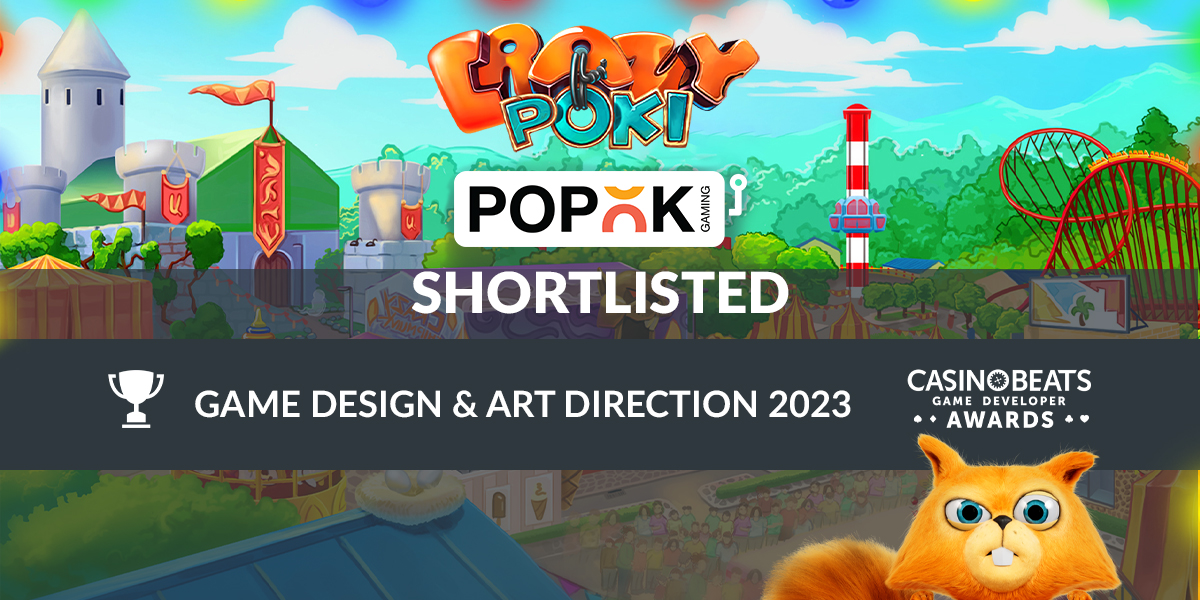 popok-gaming’s-crazy-poki-has-been-shortlisted-for-casinobeats-game-developer-awards