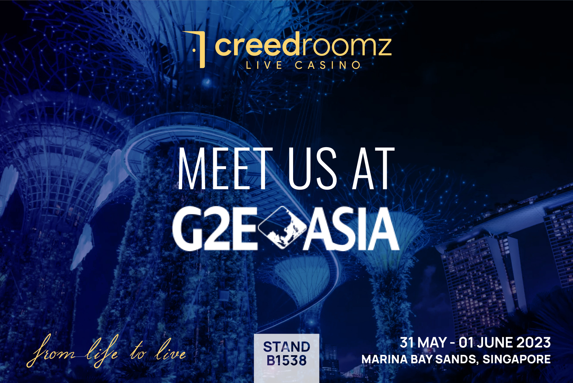 creedroomz-to-attend-g2e-asia-in-singapore