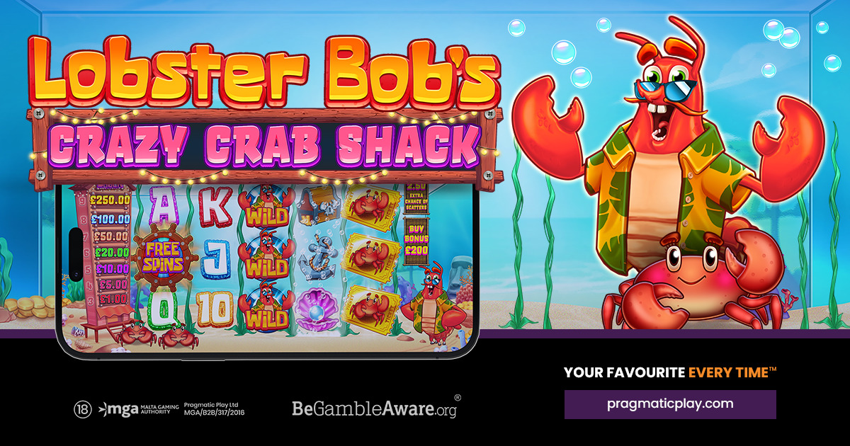 pragmatic-play-heads-under-the-sea-to-lobster-bob’s-crazy-crab-shack