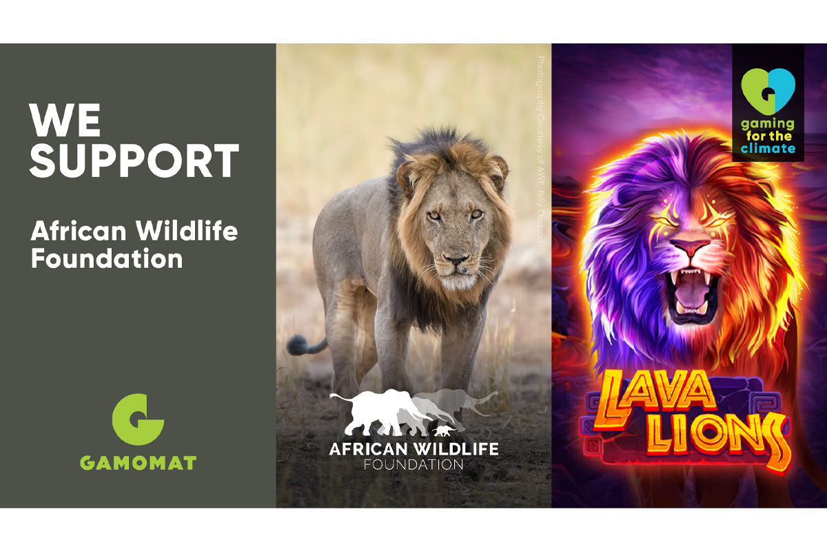 gamomat-expands-gaming-for-the-climate-initiative-with-lava-lions