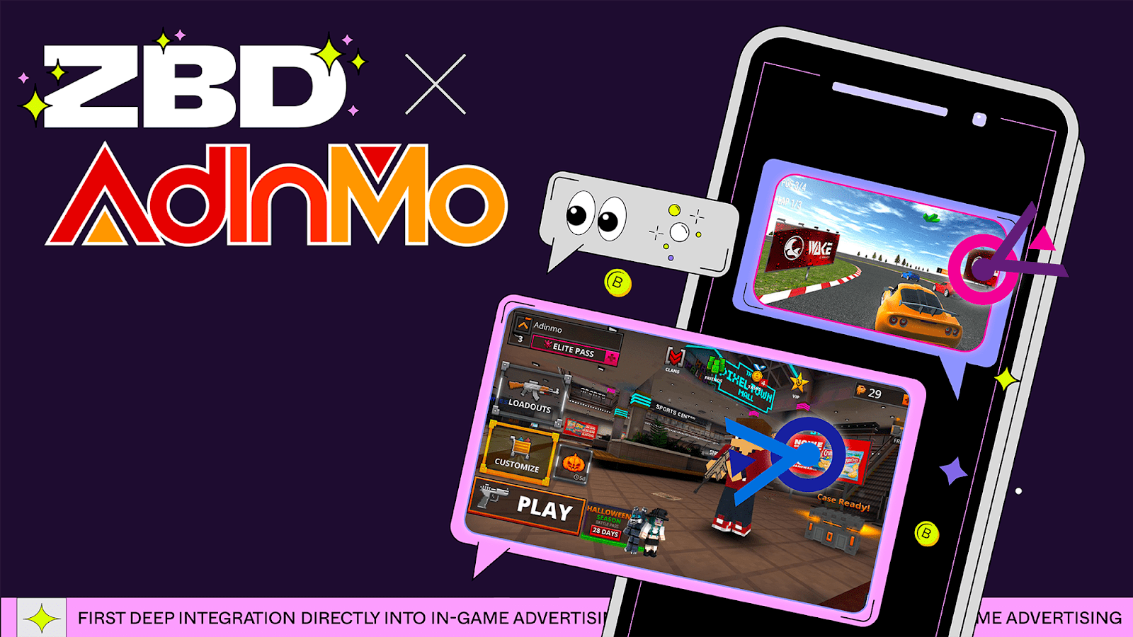 adinmo-pioneers-first-ever-rewarded-ingameplay-ads-with-fintech-partner-zbd