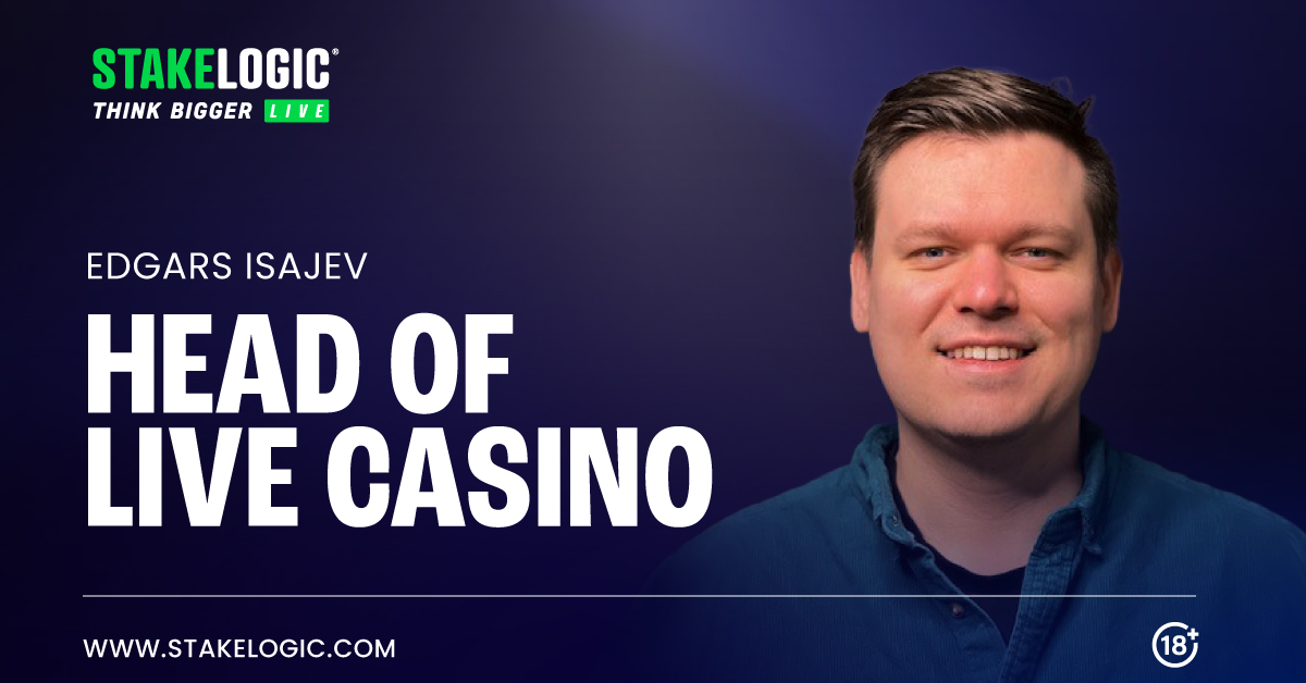 stakelogic-live-appoints-edgars-isajevs-as-new-head-of-live-casino