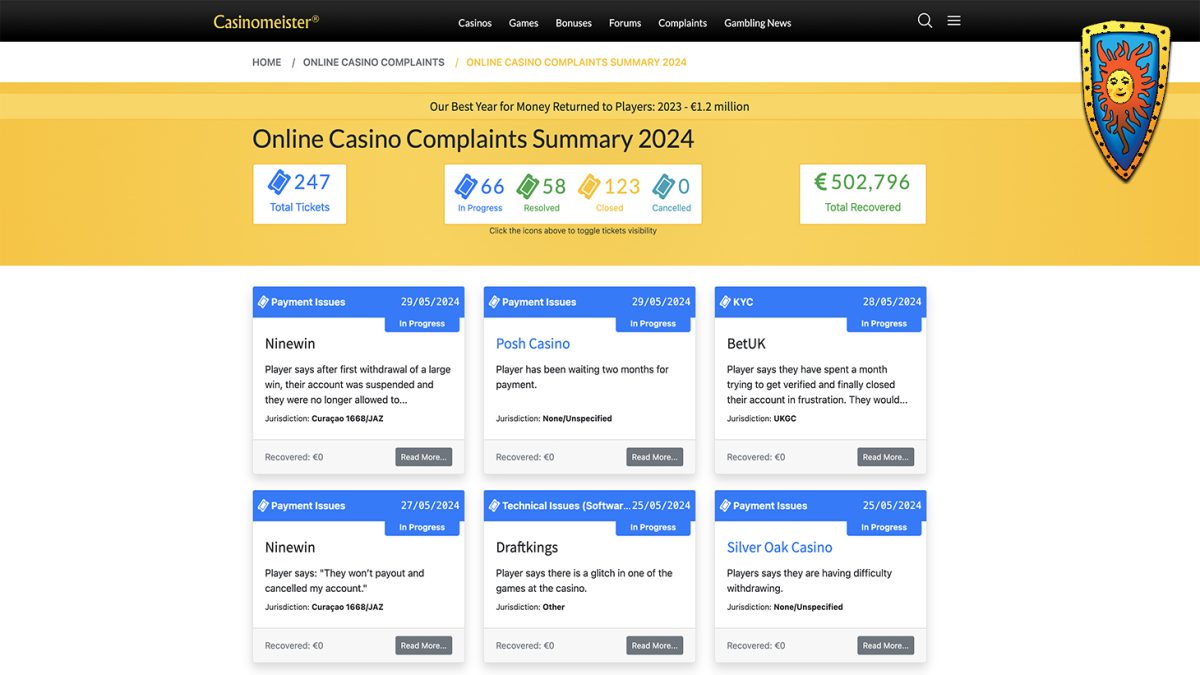 casinomeister-launches-groundbreaking-player-arbitration-summary-feature