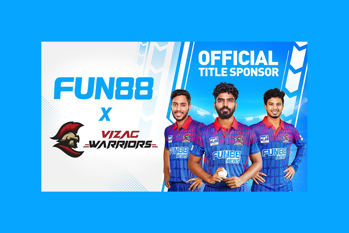 fun88-announces-title-sponsorship-of-vizag-warriors-for-the-andhra-premier-league
