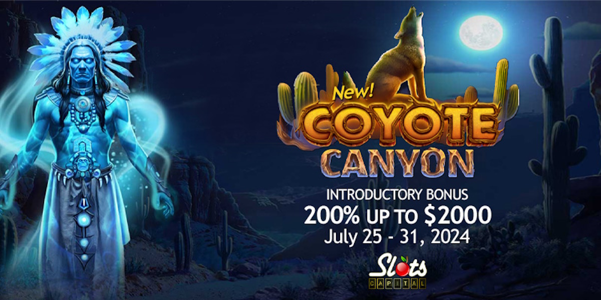 slots-capital-casino-offers-200%-deposit-bonus-on-howling-new-rival-slot:-coyote-canyon
