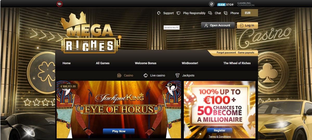 videoslots-launches-megariches.com-in-the-uk