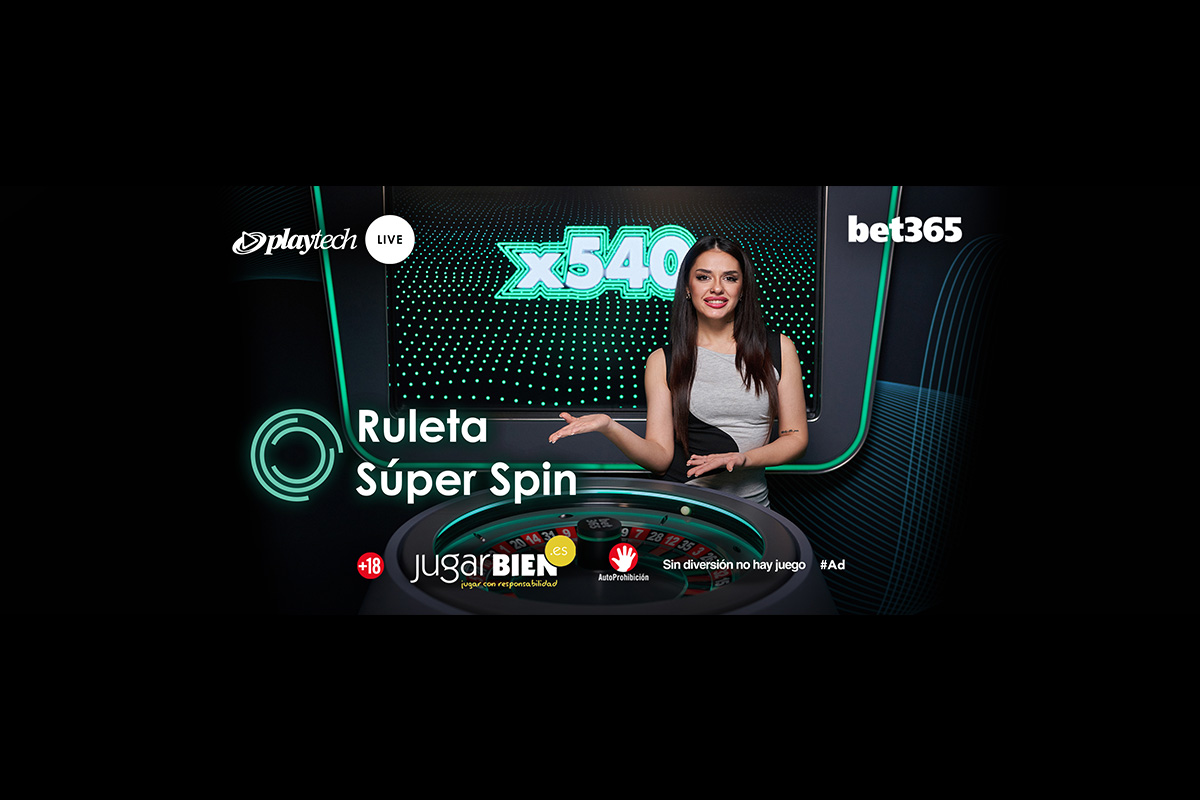 playtech-and-bet365-launch-bespoke-game,-super-spin-roulette-to-spanish-market