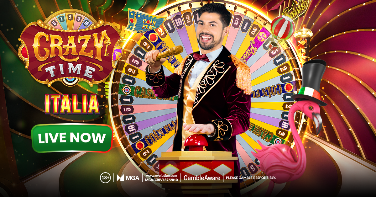 crazy-time-italia-–-the-latest-landmark-launch-for-evolution’s-#1-live-game-show