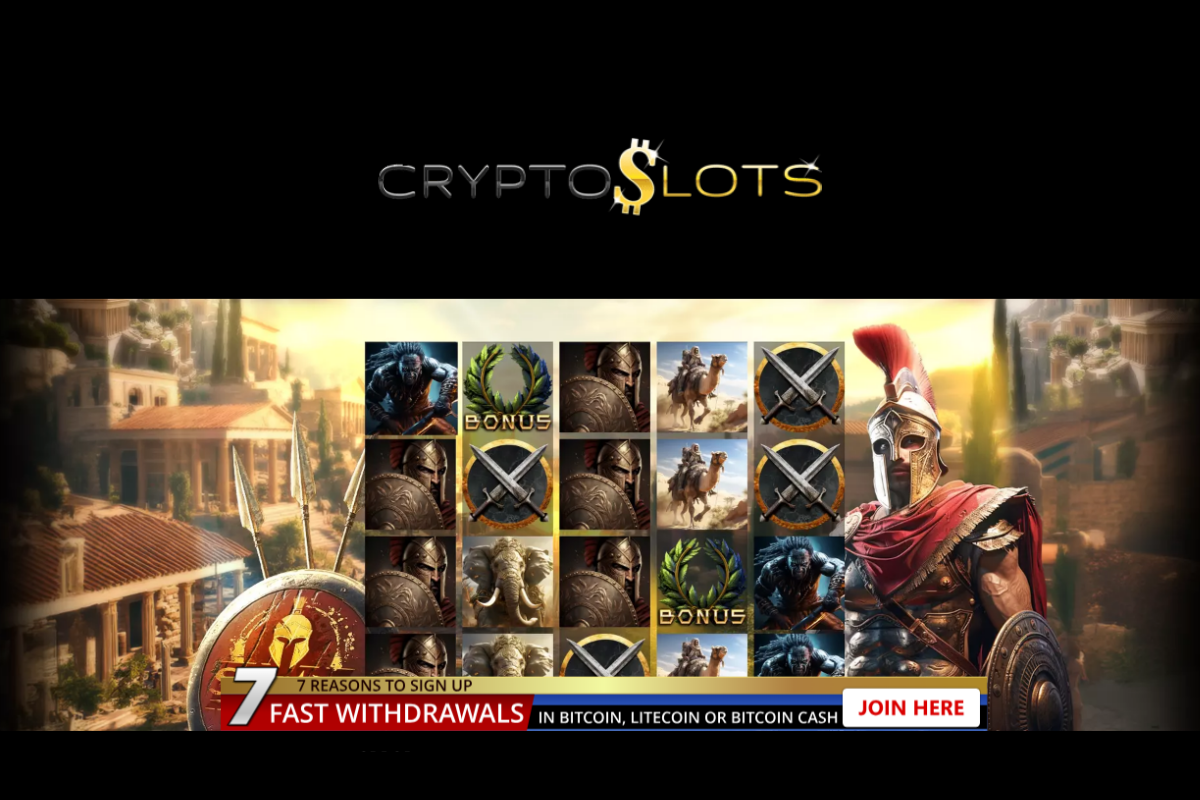 cryptoslots-unveils-exciting-new-spartan-conquest-slot-featuring-colossal-symbols