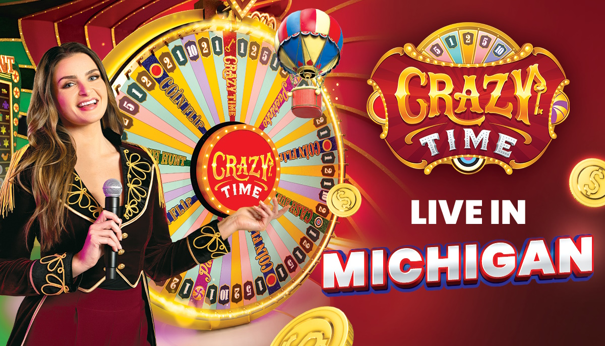 evolution’s-crazy-time,-world’s-#1-live-game-show,-launches-in-michigan