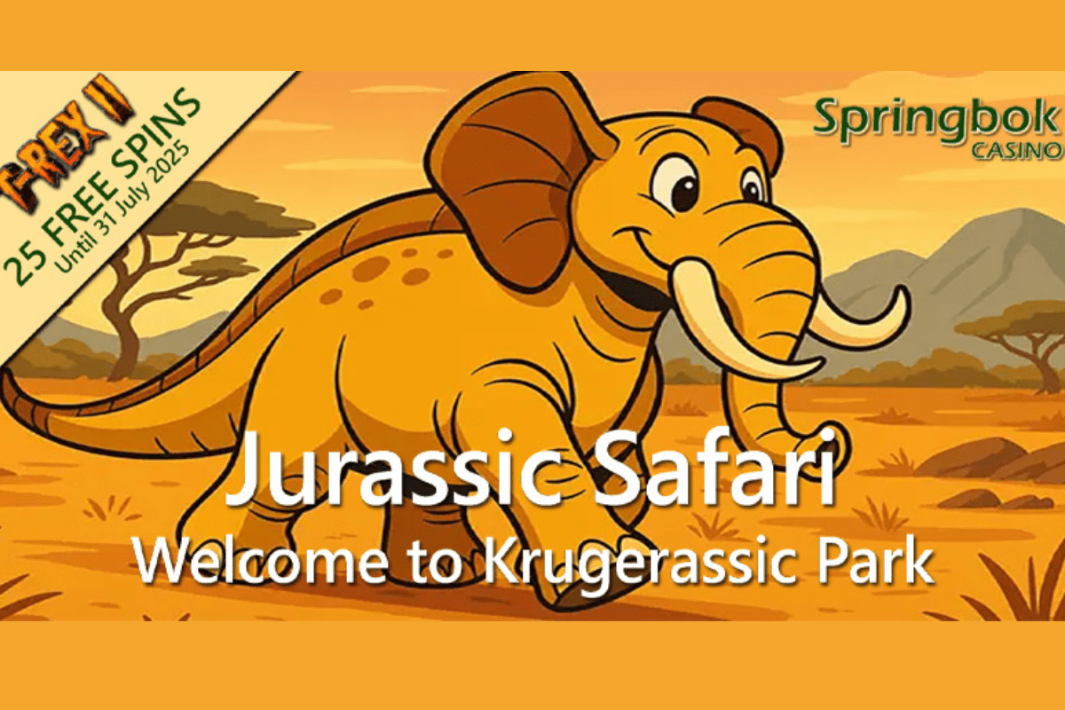 springbok-casino-unveils-“krugerassic-park”-featuring-dino-wilds-to-celebrate-jurassic-world:-rebirth-sequel-–-plus-25-free-spins-on-t-rex-2-slot