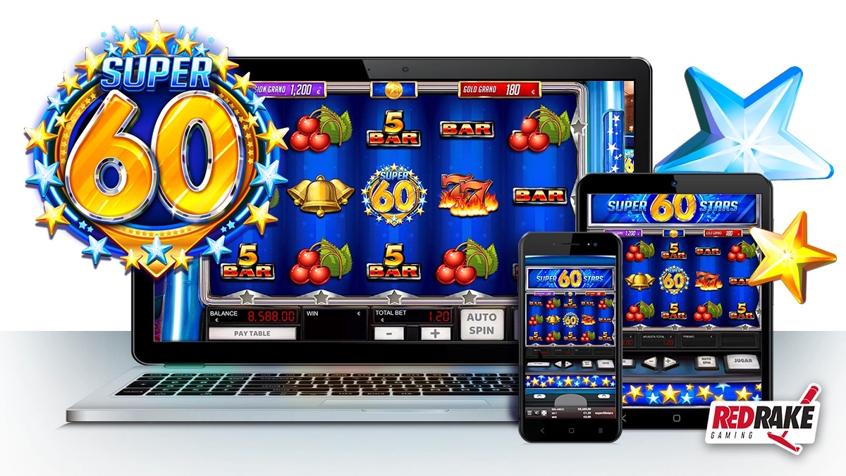 red-rake-gaming-releases-super-60-stars,-the-newest-slot-in-its-successful-super-series
