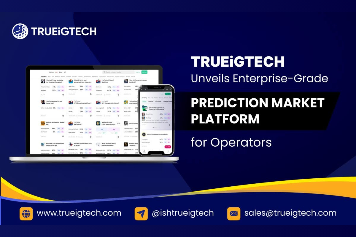 TRUEiGTECH Launches Enterprise Prediction Market Platform