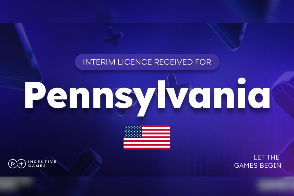 Incentive Games granted interim Pennsylvania gaming licence