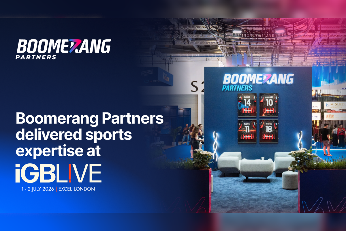 Boomerang Partners delivered expert sports insights during two days of iGB L!VE London 2026 - EE Gaming