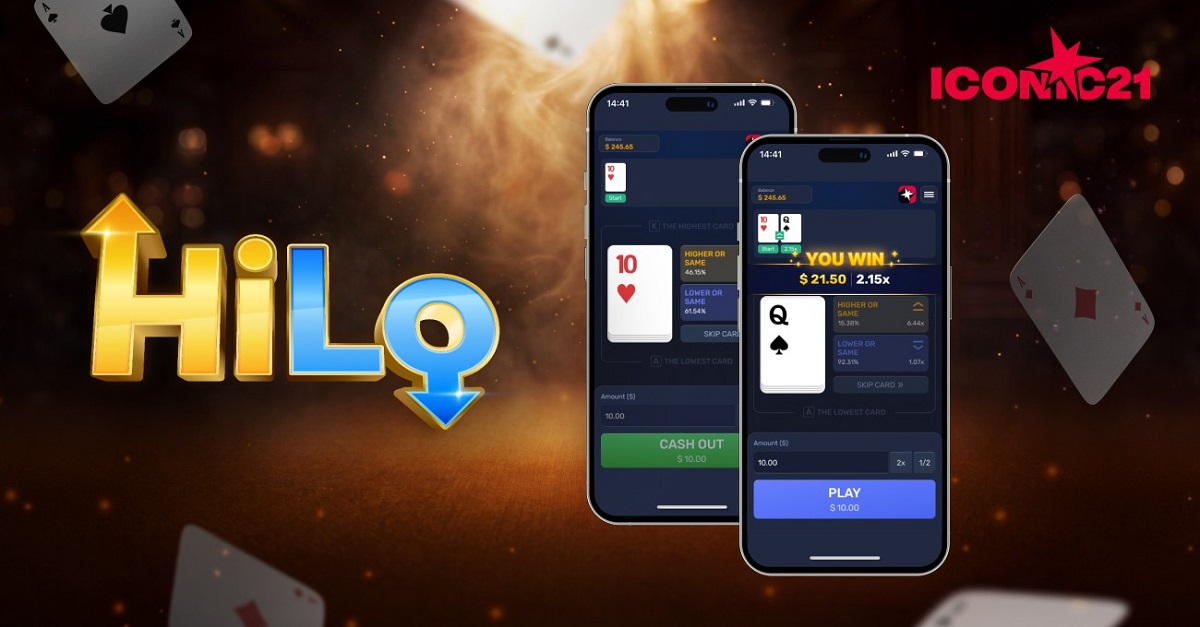 ICONIC21 launches HiLo with upfront odds and step-by-step cash-out - EE Gaming