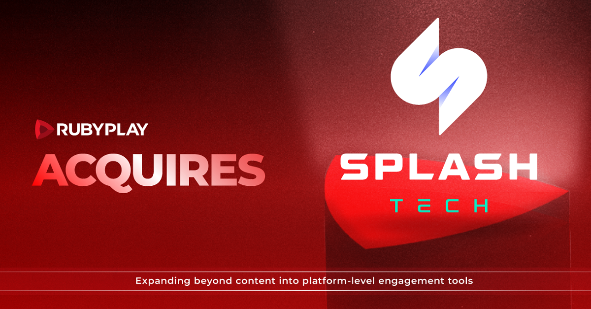 RubyPlay agrees to acquire Splash Tech to add jackpots and free-to-play ...
